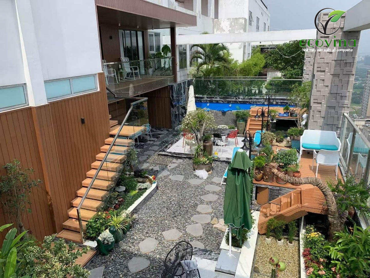 Ứng dụng của gỗ nhựa Ewood